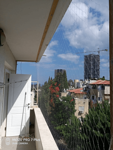 רשת להרחקת יונים 1